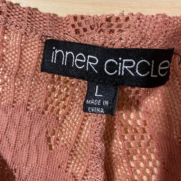 Inner Circle Lacy Cardigan size Large (HS) - Picture 5 of 8